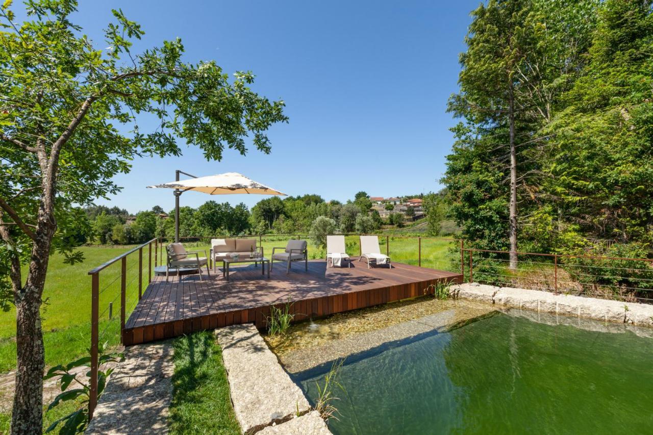 Вилла Casa Do Monte Da Veiga - Minho'S Guest Повуа-ди-Ланьозу Экстерьер фото